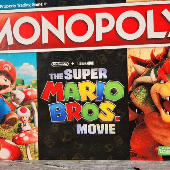 NEW Monopoly Super Mario Movie Edition Board Game Nintendo Bowser CHRISTMAS GIFT - Picture 4 of 16